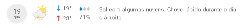 Previsão 19-03